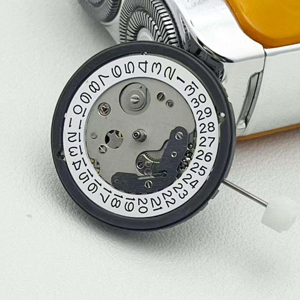 Reel Case - กลไกนาฬิกา NH35 ความแม่นยำสูง ผลิตในจีน พร้อมปฏิทินเดี่ยว อะไหล่ทดแทนที่เข้ากันได้กับตัวเรือน