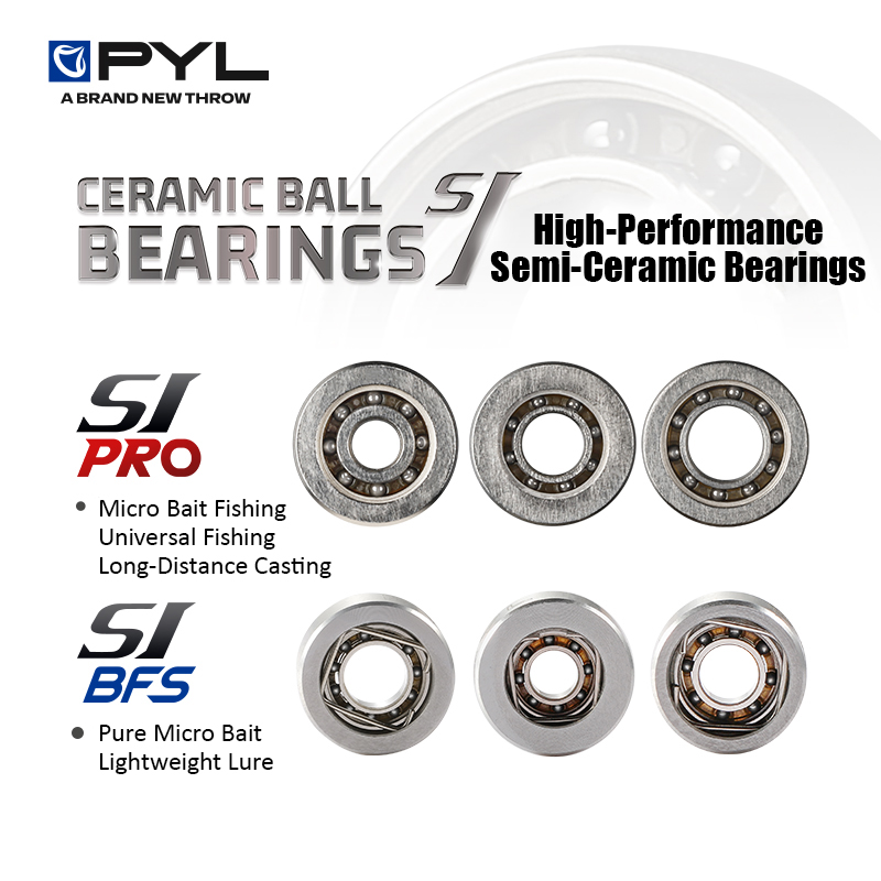 ลูกปืนกึ่งเซรามิก PYL 1 ชิ้น ส - Reel Spare Spool บทวิจารณ์และราคา