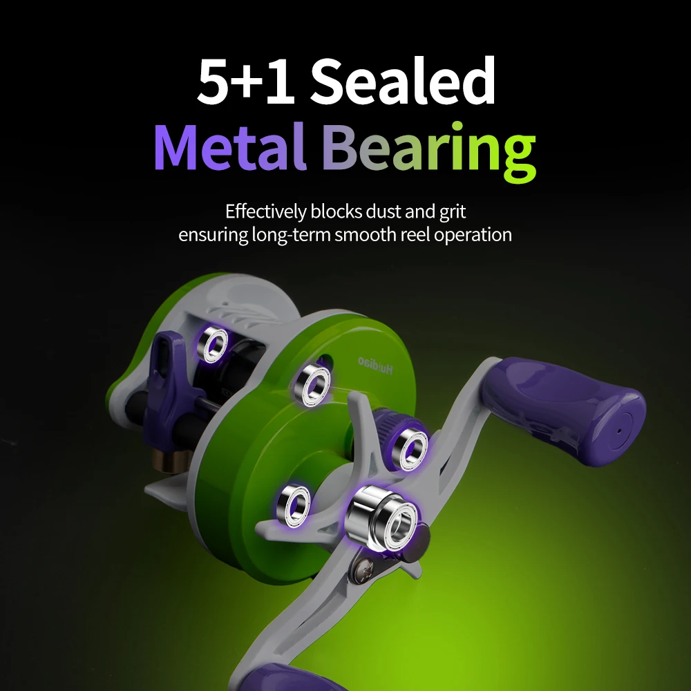 รอกเบทคาสติ้ง Huidiao TRAILSEE - Spincast Reel บทวิจารณ์และราคา
